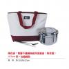 兩色袋+雙層不鏽鋼高級餐盒(附菜盤)+二件式仙鶴餐具,禮贈品,禮品,贈品,禮品批發,廣告贈品
